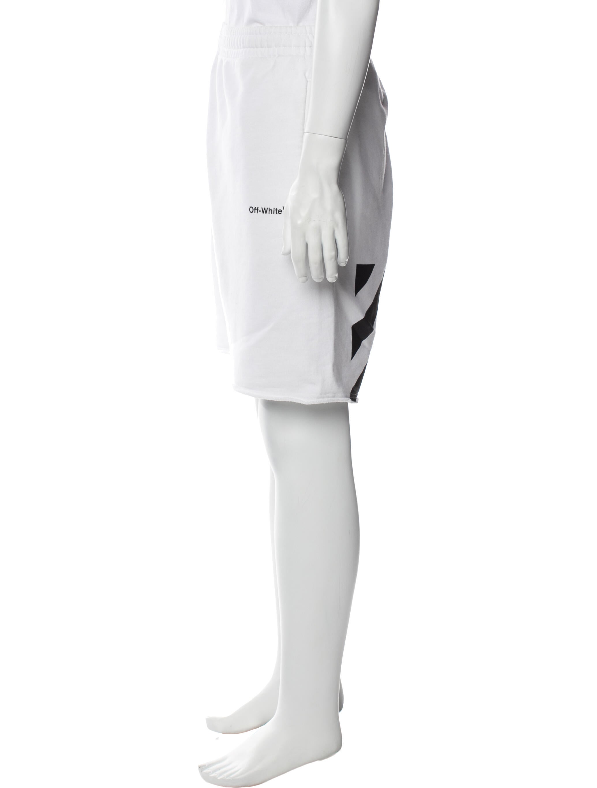 Off-White Diagonals Jogger Shorts