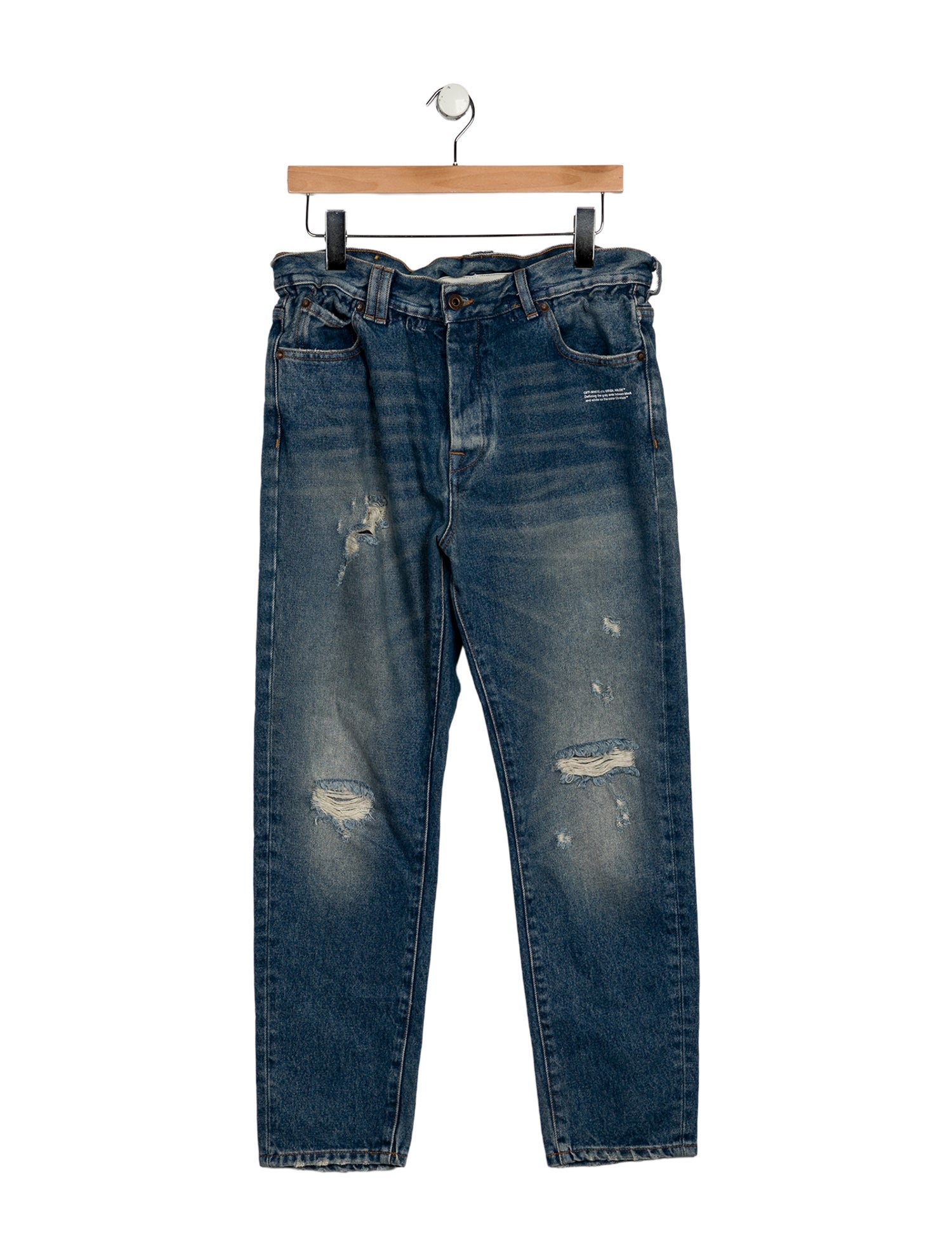 Off-White 2019 Straight-Leg Jeans