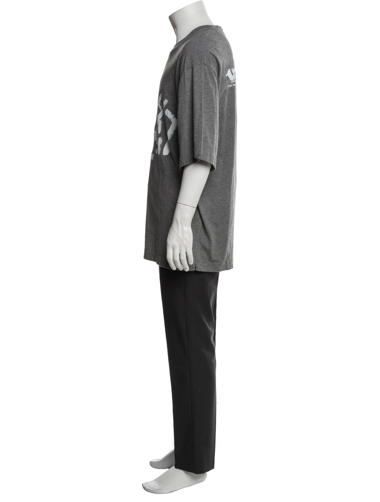 Off-White Graphic Print Crew Neck T-Shirt