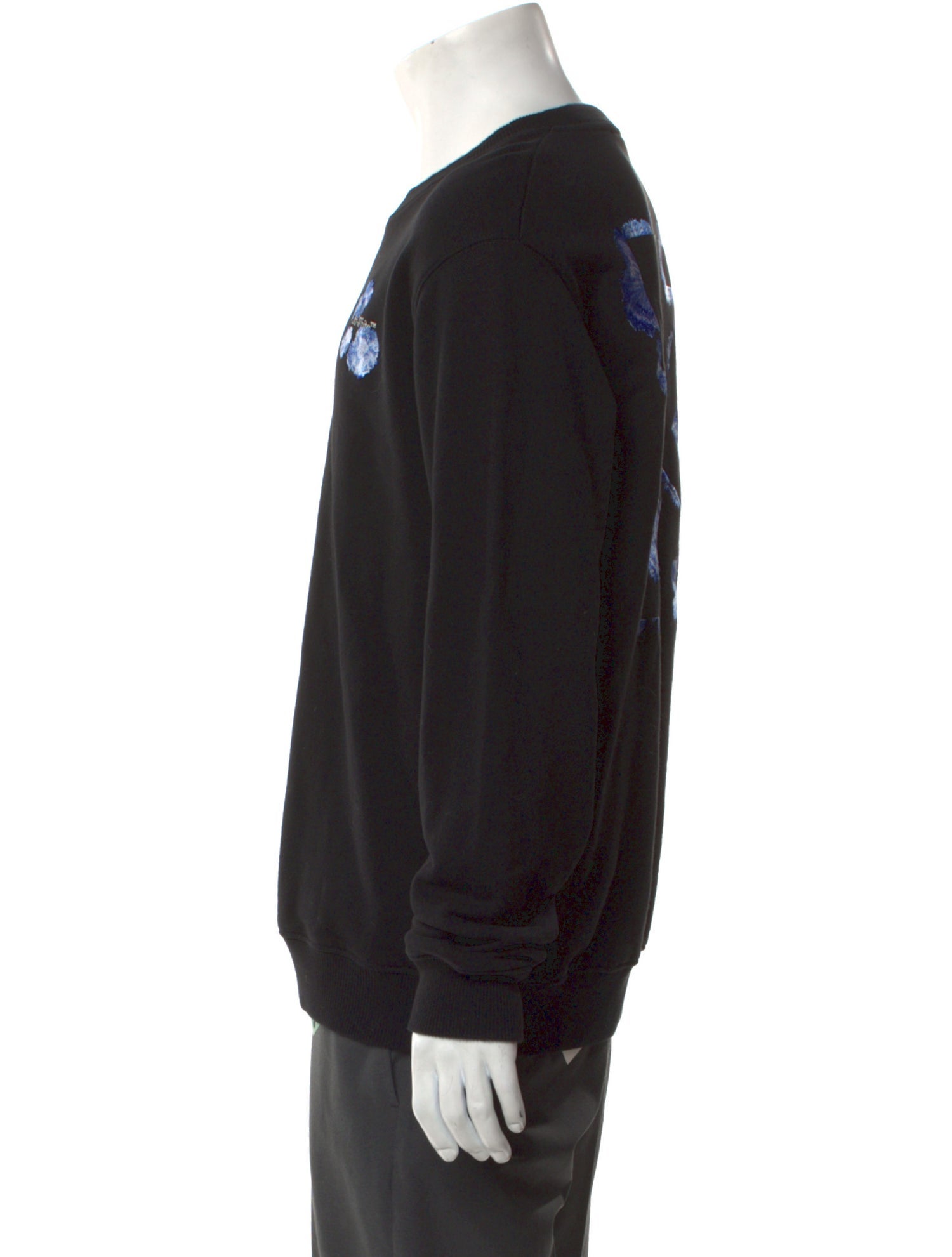 Off-White Crew Neck Long Sleeve Sweatshirt