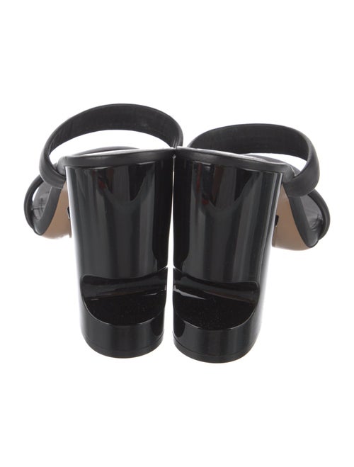 Off-White Leather Slides