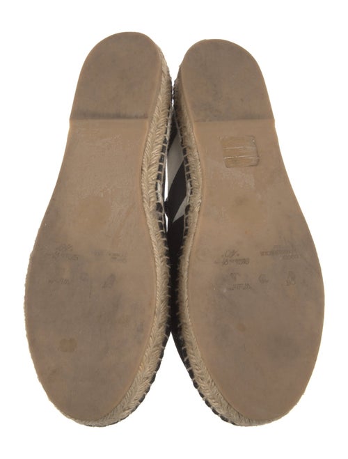 Off-White Canvas Striped Espadrilles