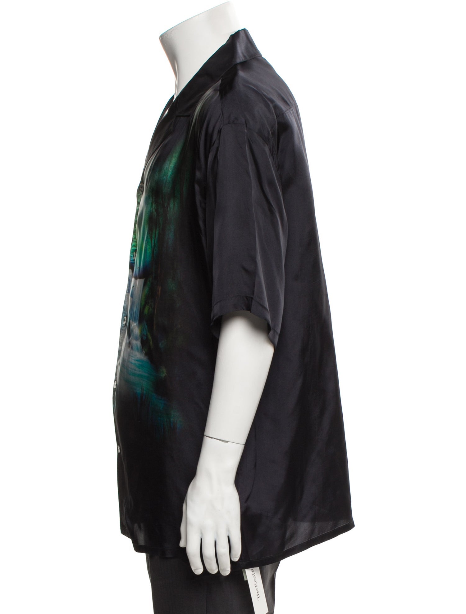 Off-White 2019 Graphic Print Denim Shirt