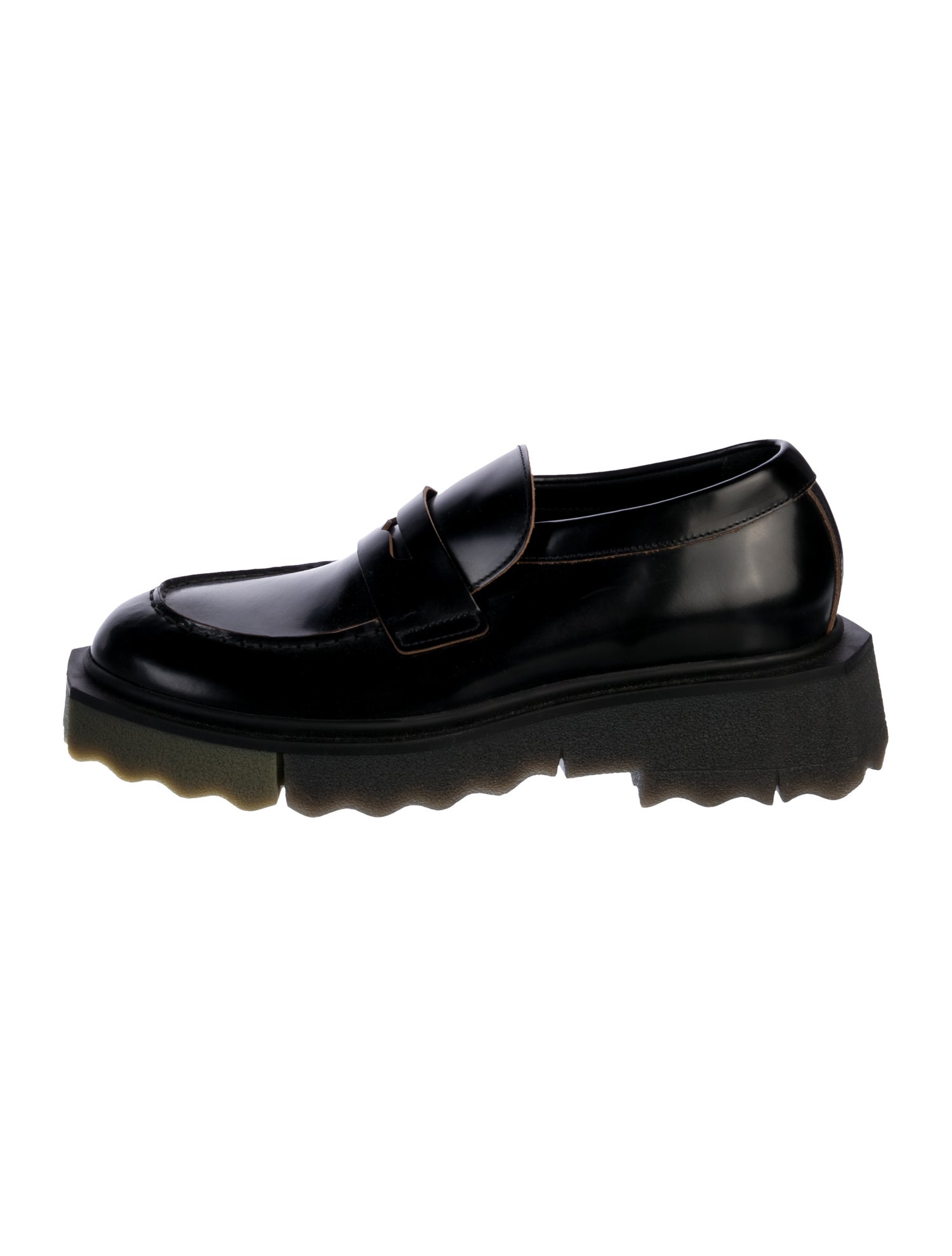 Off-White Patent Leather Loafers