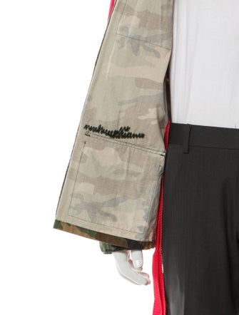 Off-White Diagonals Camouflage Print Utility Jacket