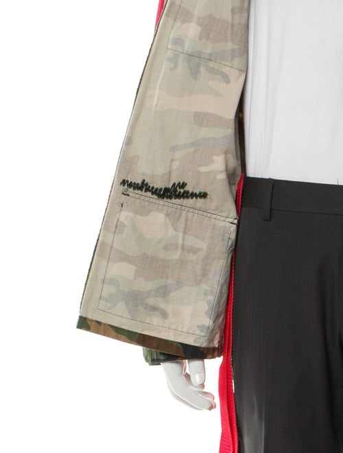 Off-White Diagonals Camouflage Print Utility Jacket