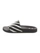 Off-White Spray Diagonals Rubber Slides