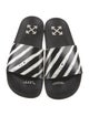 Off-White Spray Diagonals Rubber Slides