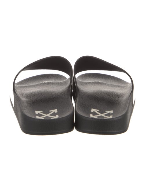 Off-White Spray Diagonals Rubber Slides