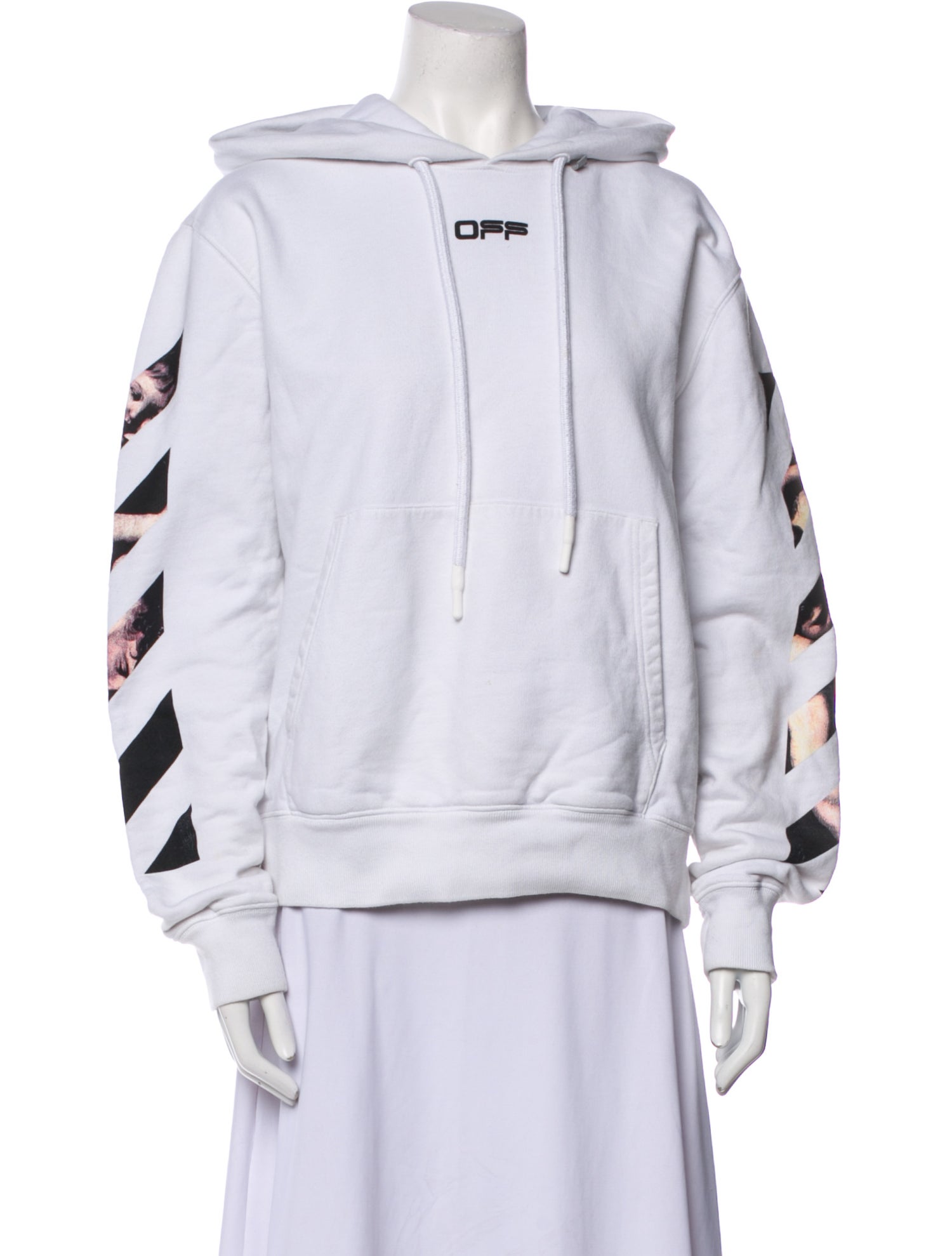 Off-White 2020 Caravaggio Arrows Logo Hoodie