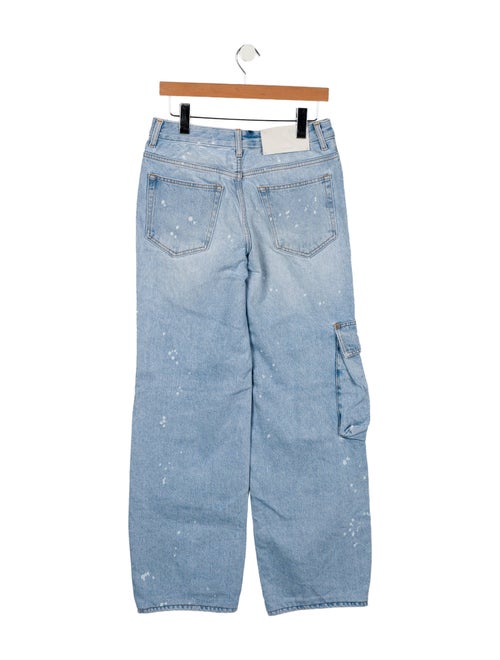 Off-White 2023 Wide Leg Jeans
