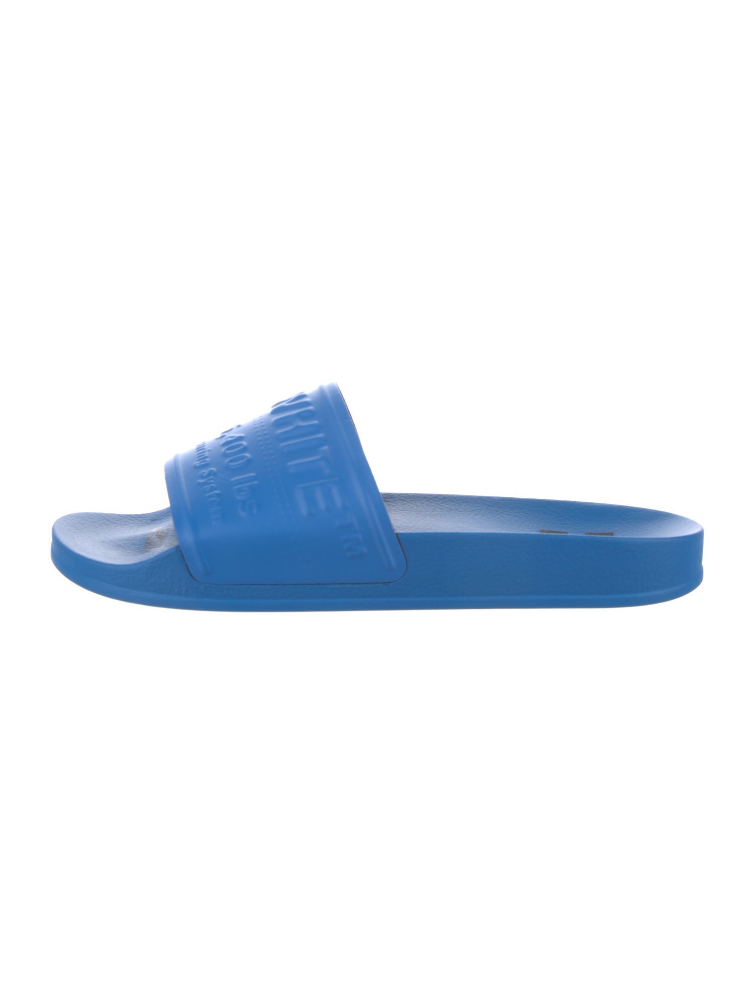 Off-White 2021 HF Pool Slide 'Blue' Slides w/ Tags