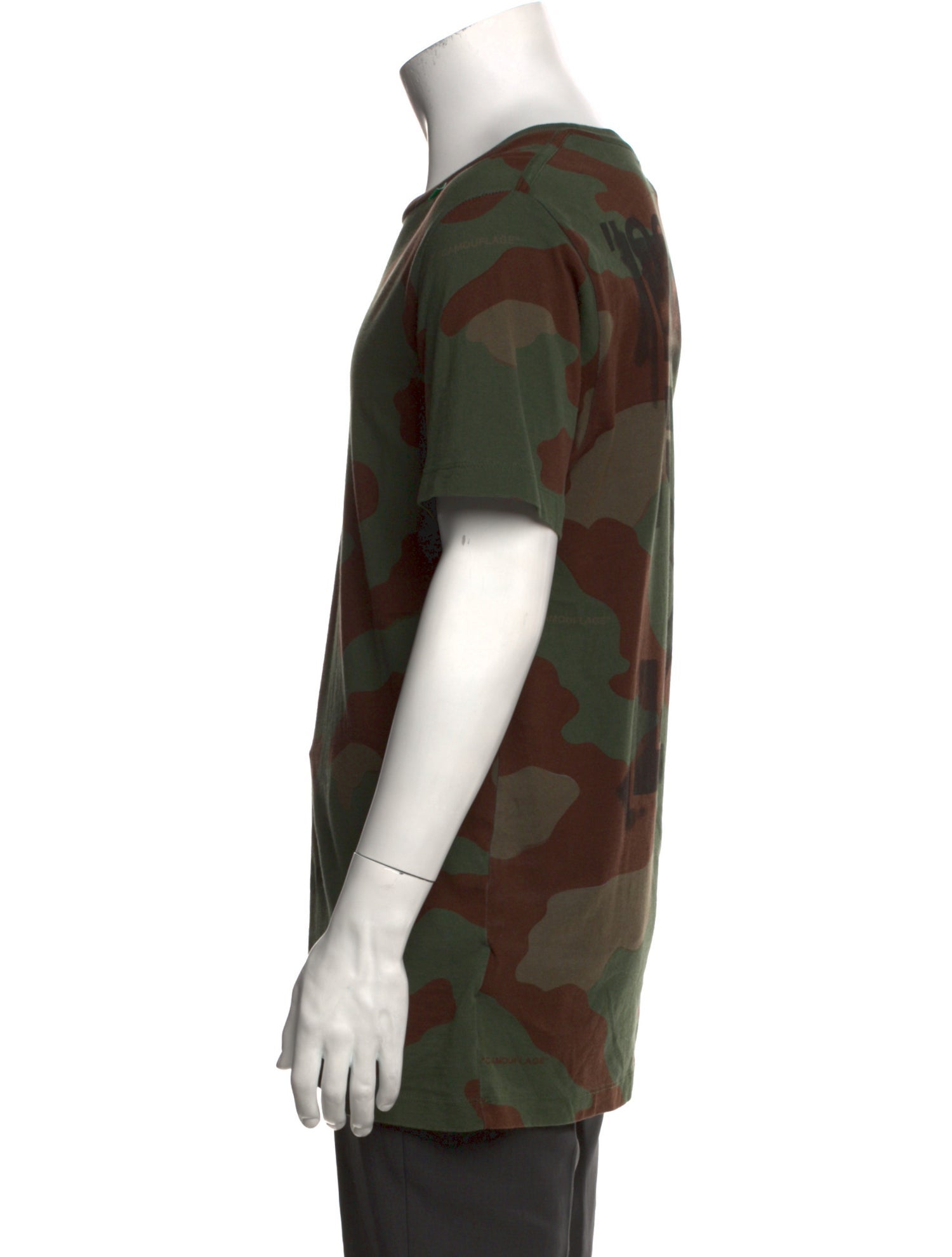 Off-White 2019 Camouflage Print T-Shirt