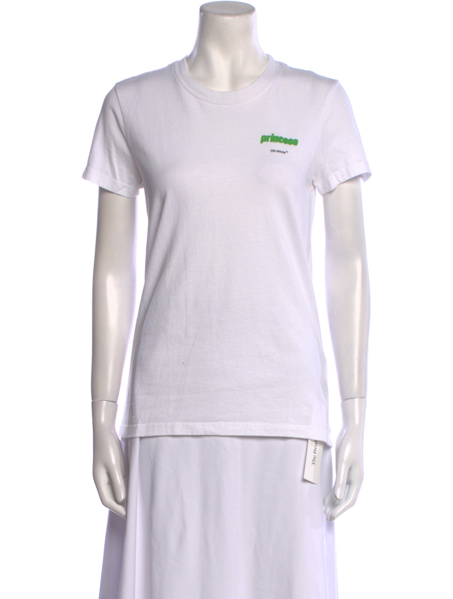 Off-White Graphic Print Crew Neck T-Shirt