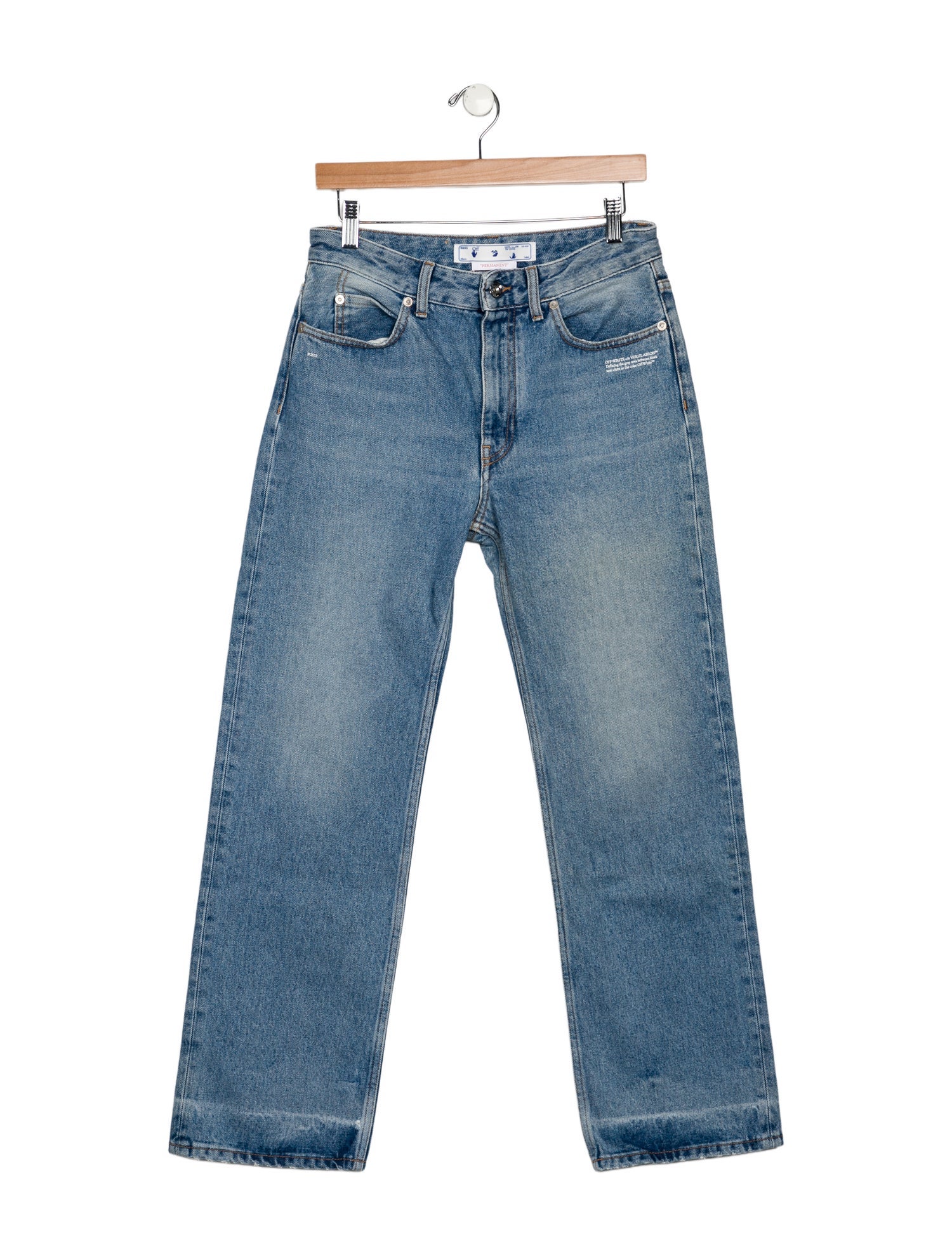 Off-White 2019 Wide Leg Jeans