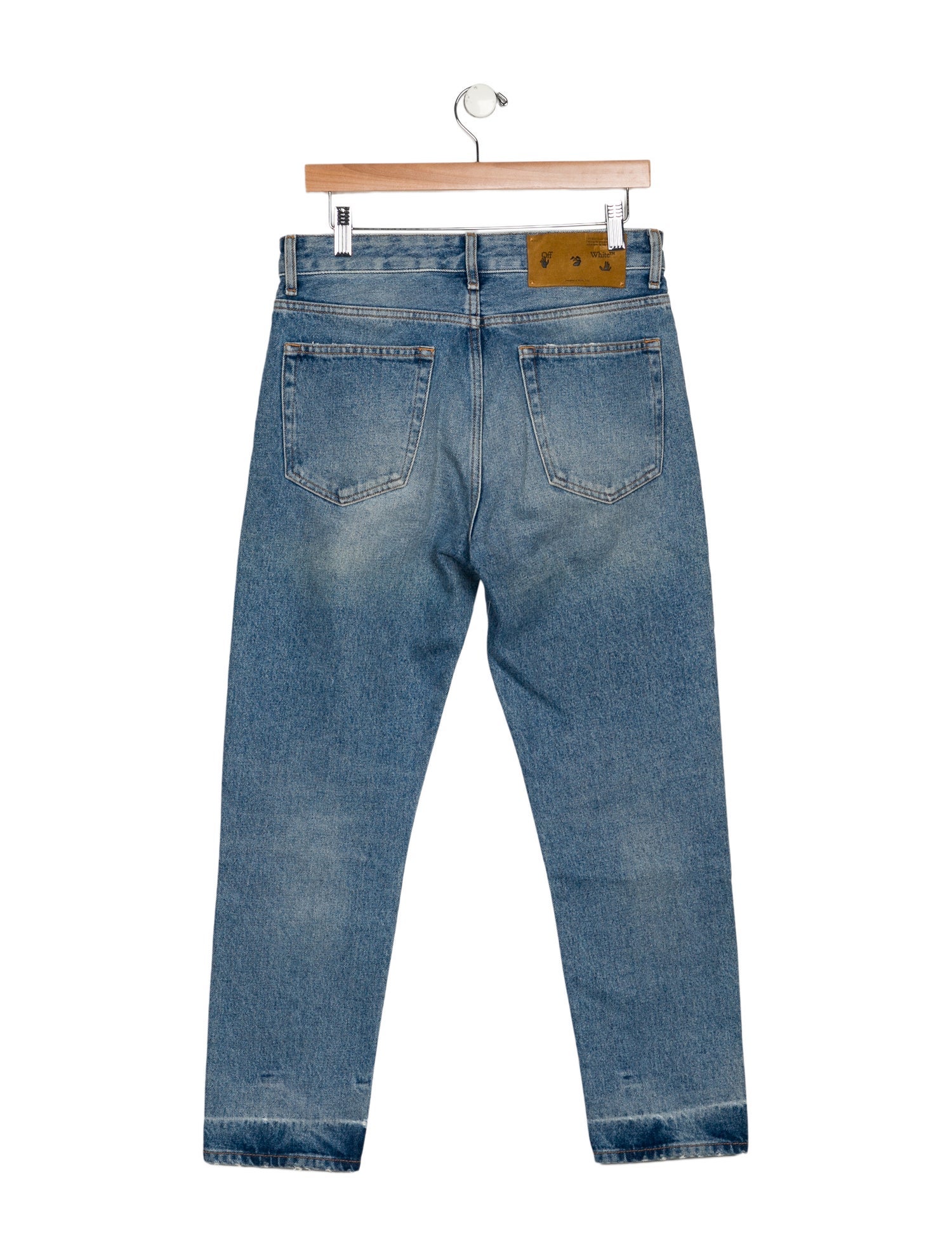 Off-White 2019 Straight Leg Jeans