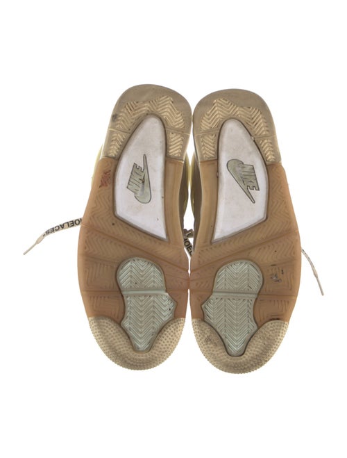 Off-White x Jordan 4 Retro 'Sail' (W) Sneakers