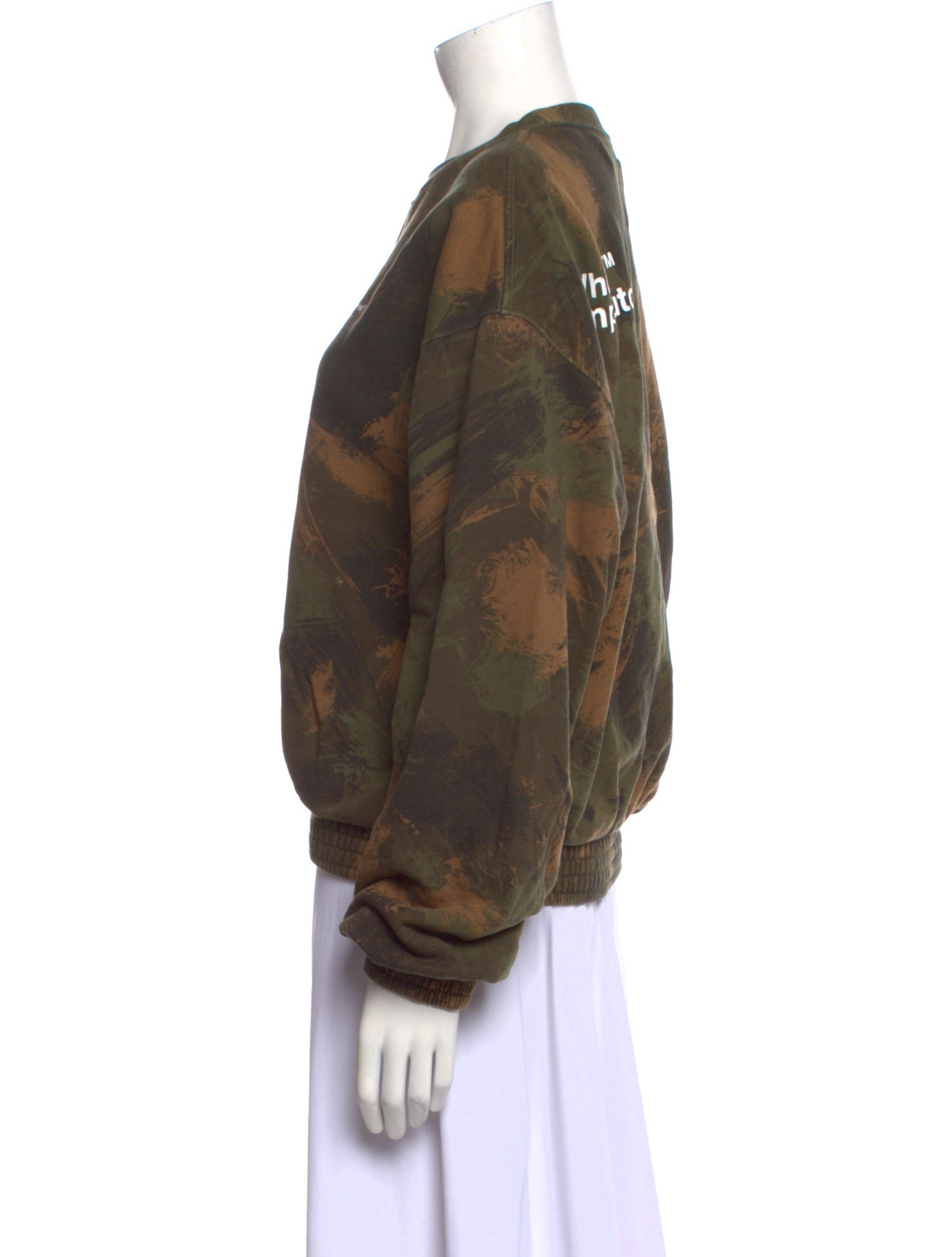 Off-White 2019 Camouflage Print Pullover
