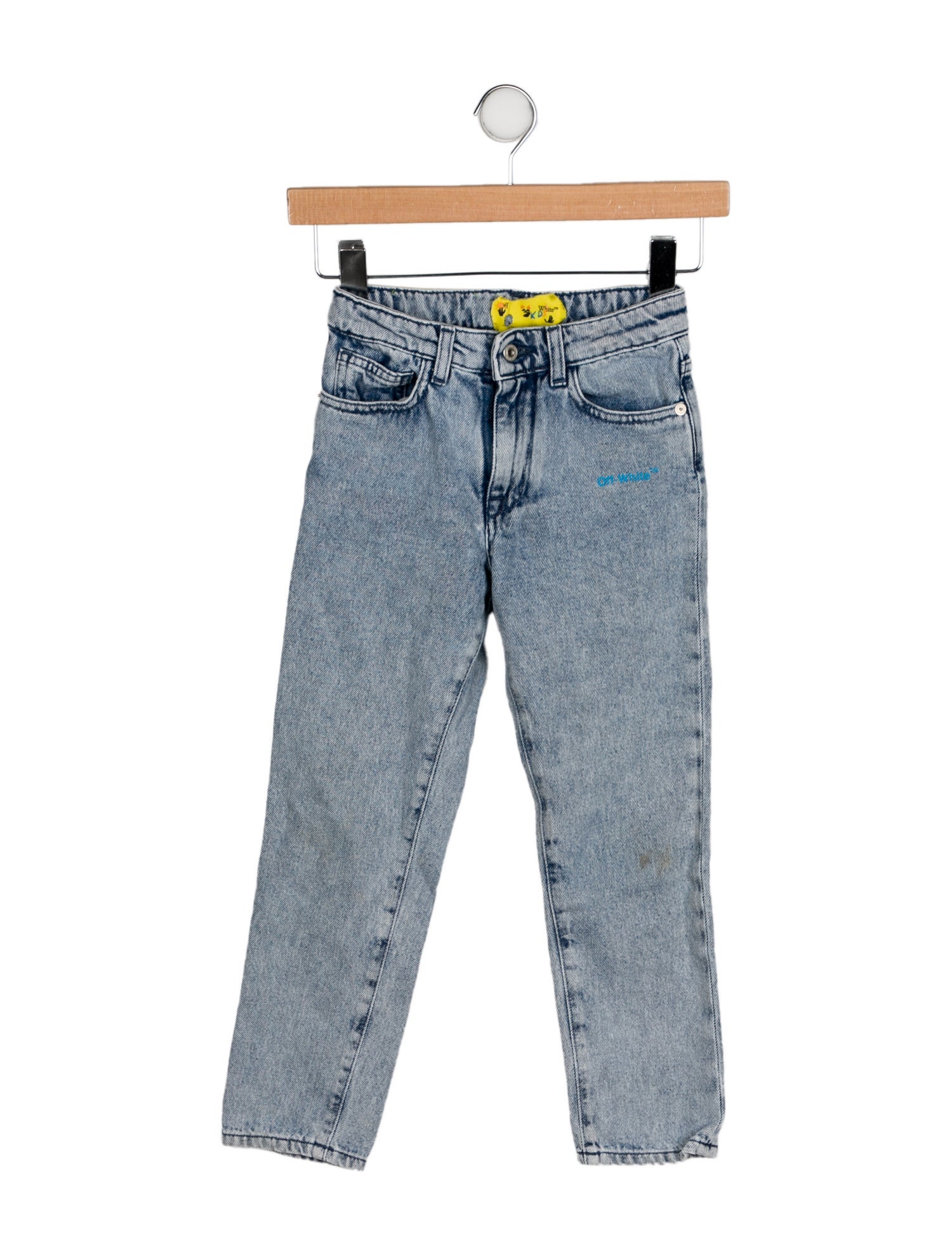Off-White Diagonal Denim Jeans
