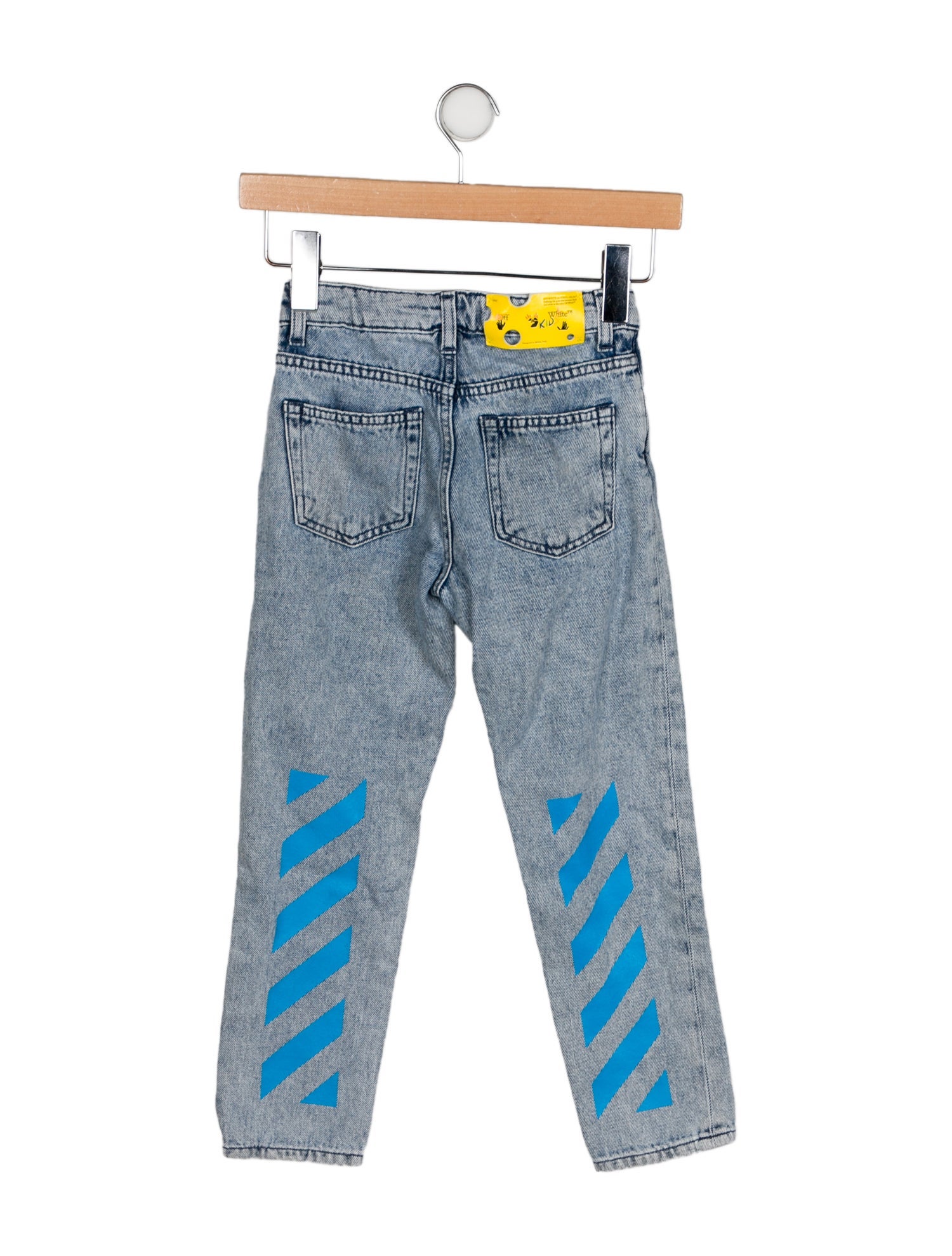 Off-White Diagonal Denim Jeans