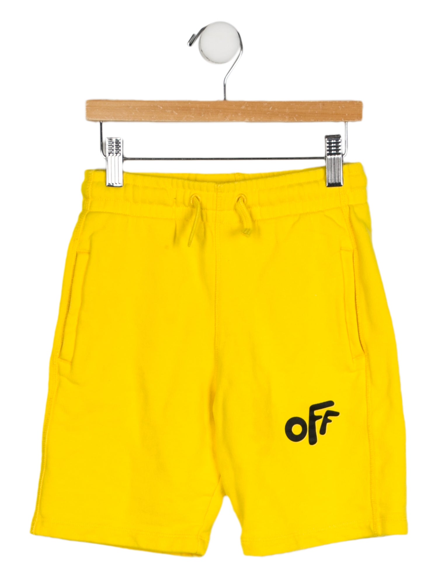 Off-White Kids Logo Fleece Sweatshorts