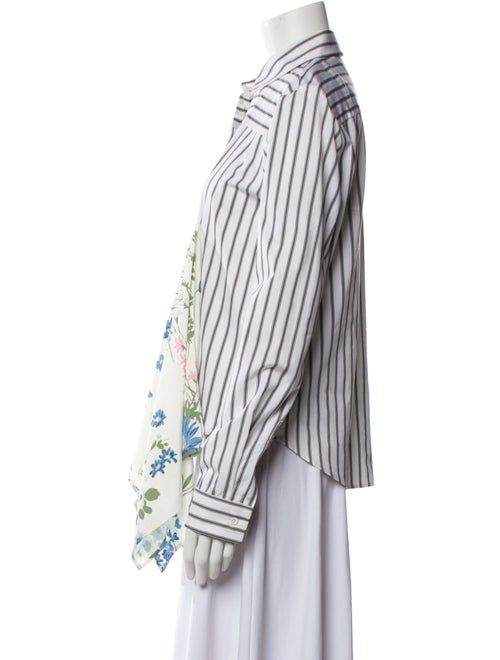 Off-White 2018 Striped Button-Up Top