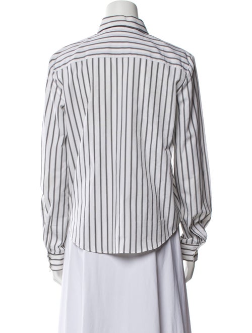 Off-White 2018 Striped Button-Up Top