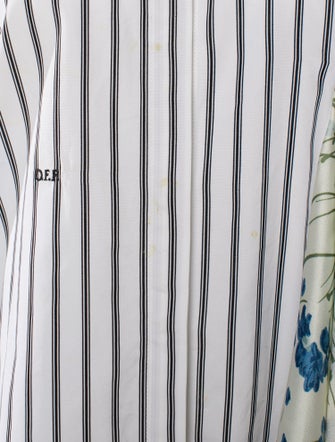 Off-White 2018 Striped Button-Up Top