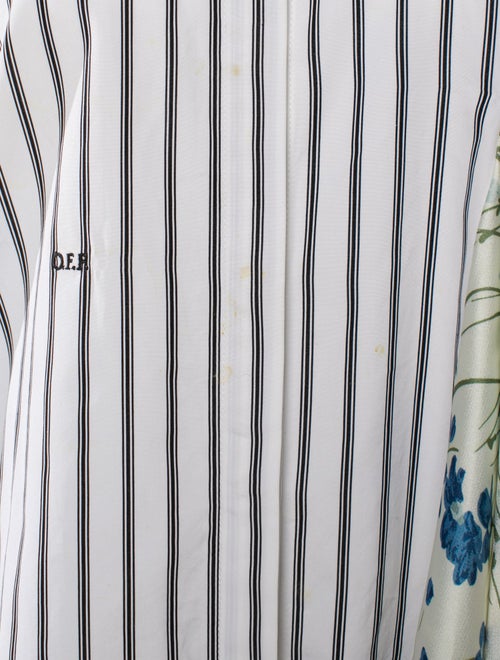 Off-White 2018 Striped Button-Up Top