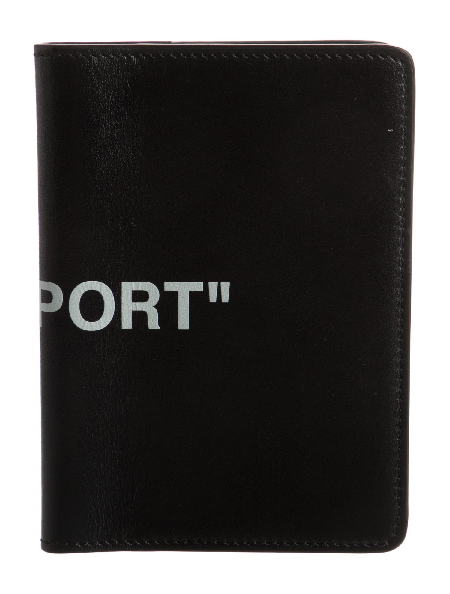 Off-White 'Passport' Printed Passport Holder