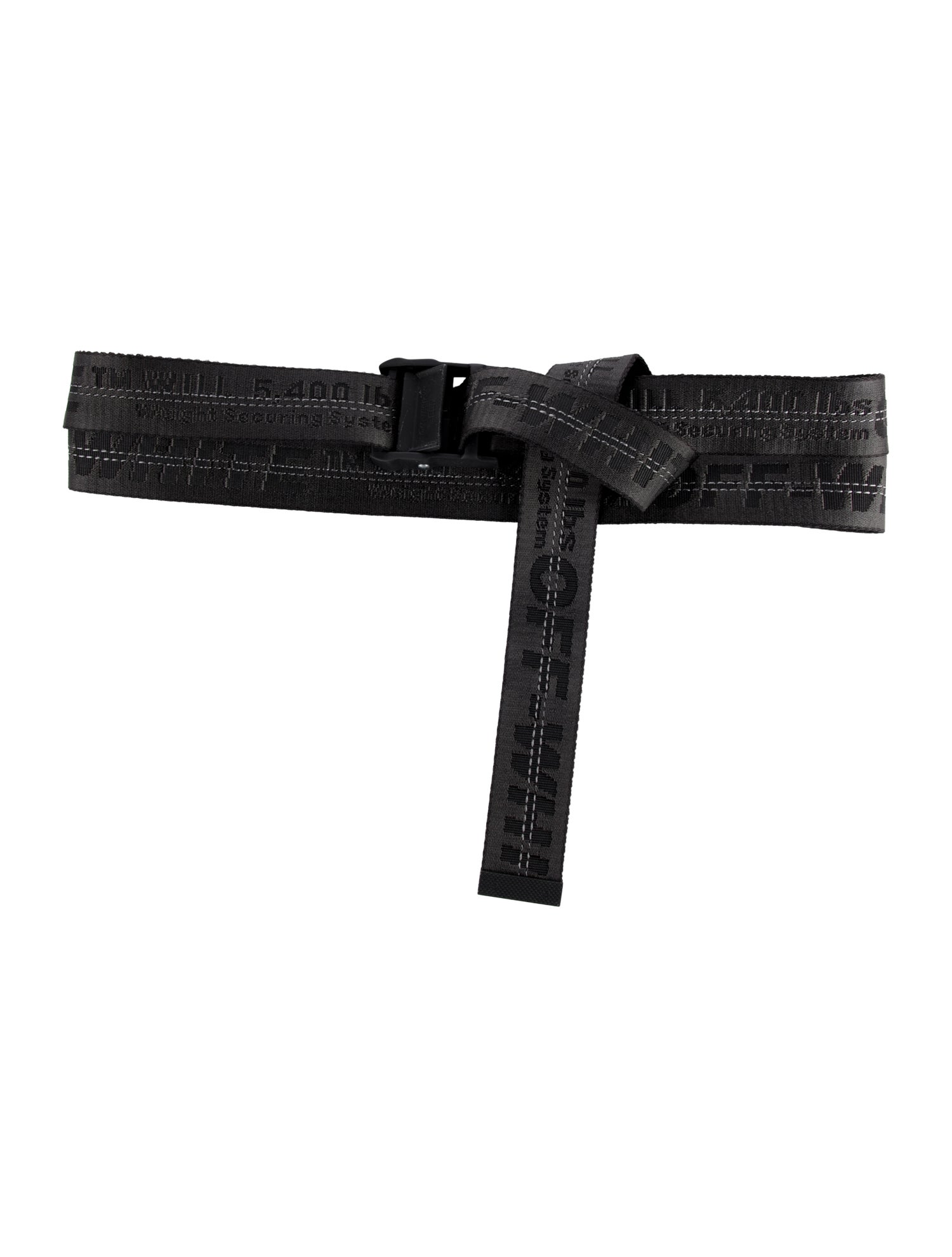 Off-White 2021 Classic Industrial 'Black' Belt