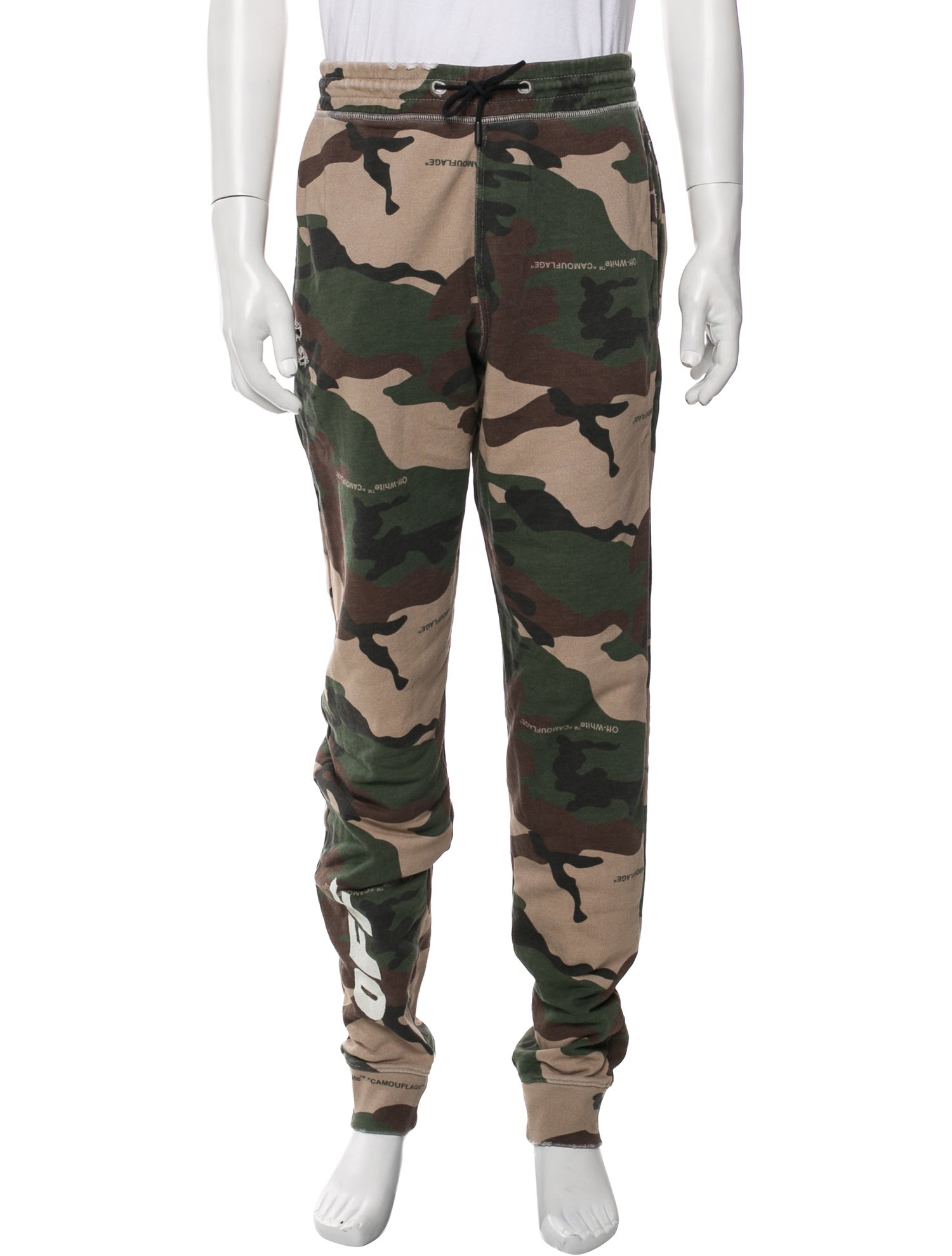 Off-White 2018 Camouflage Print Lounge Bottoms