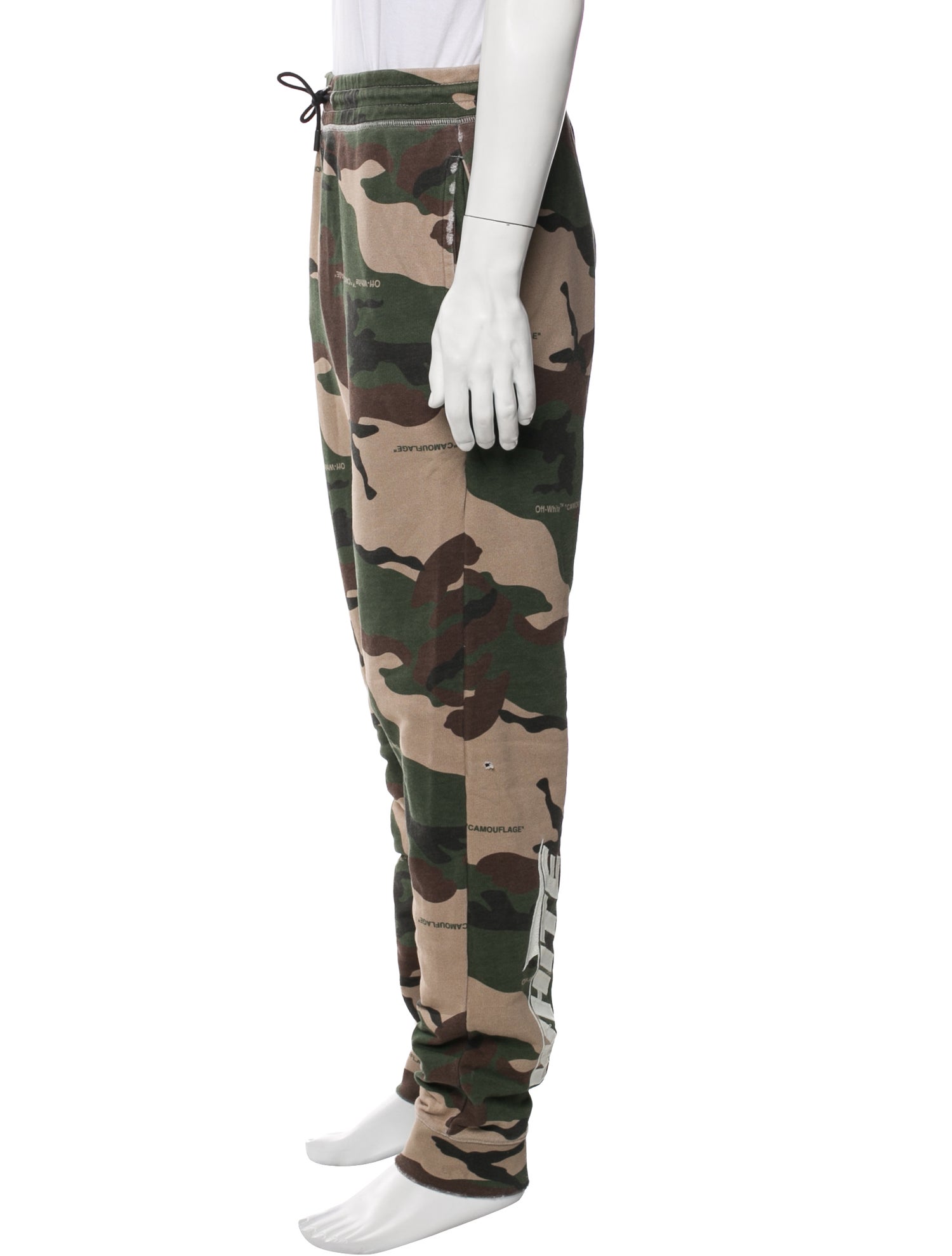 Off-White 2018 Camouflage Print Lounge Bottoms