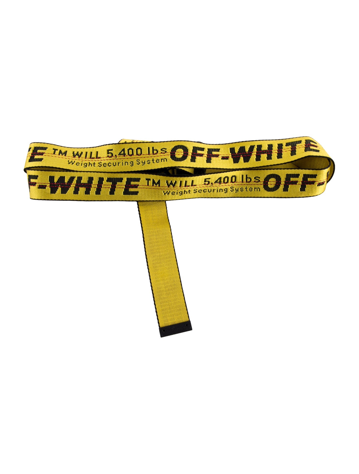 Off-White Industrial Skinny Belt