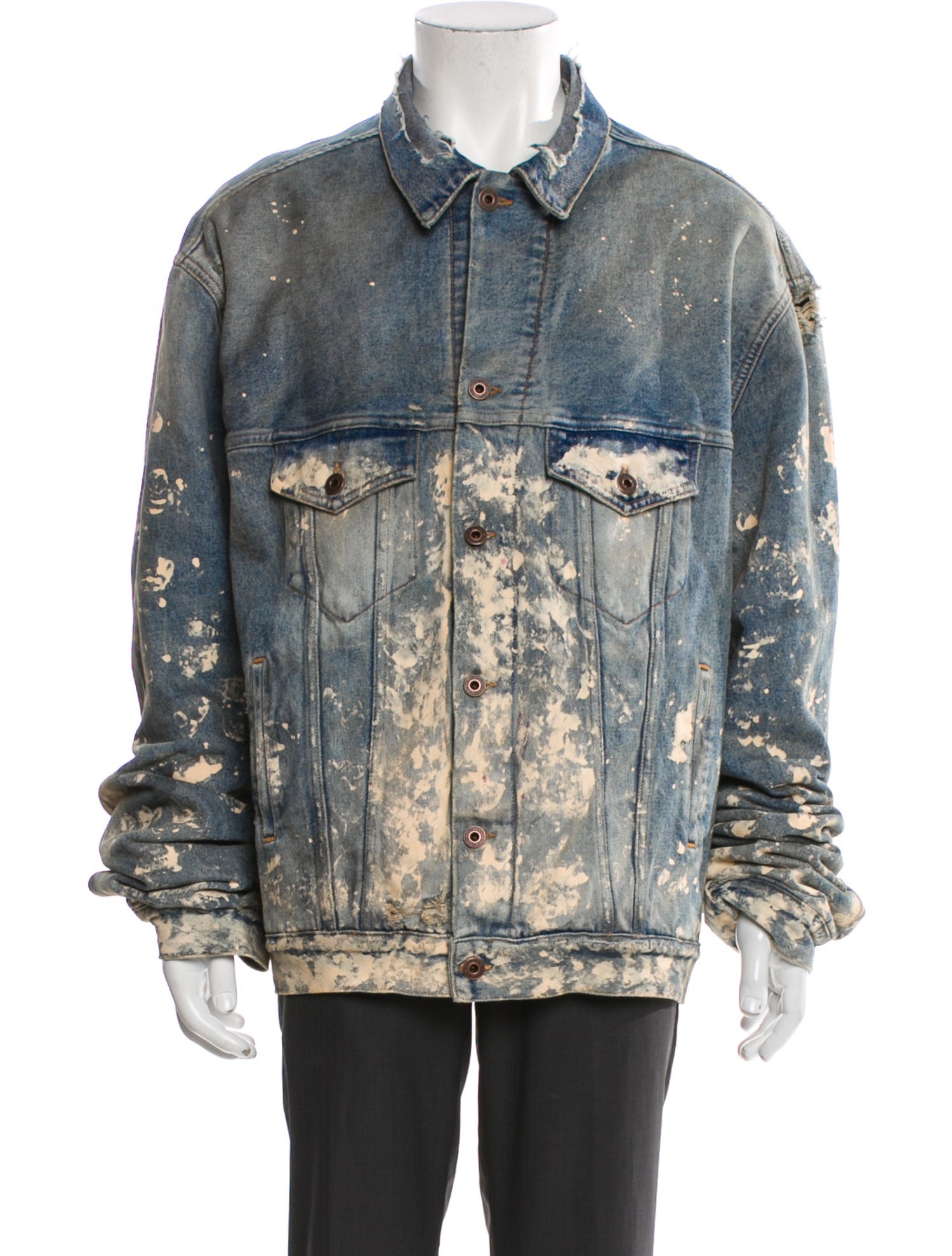 Off-White 2017 Printed Denim Jacket