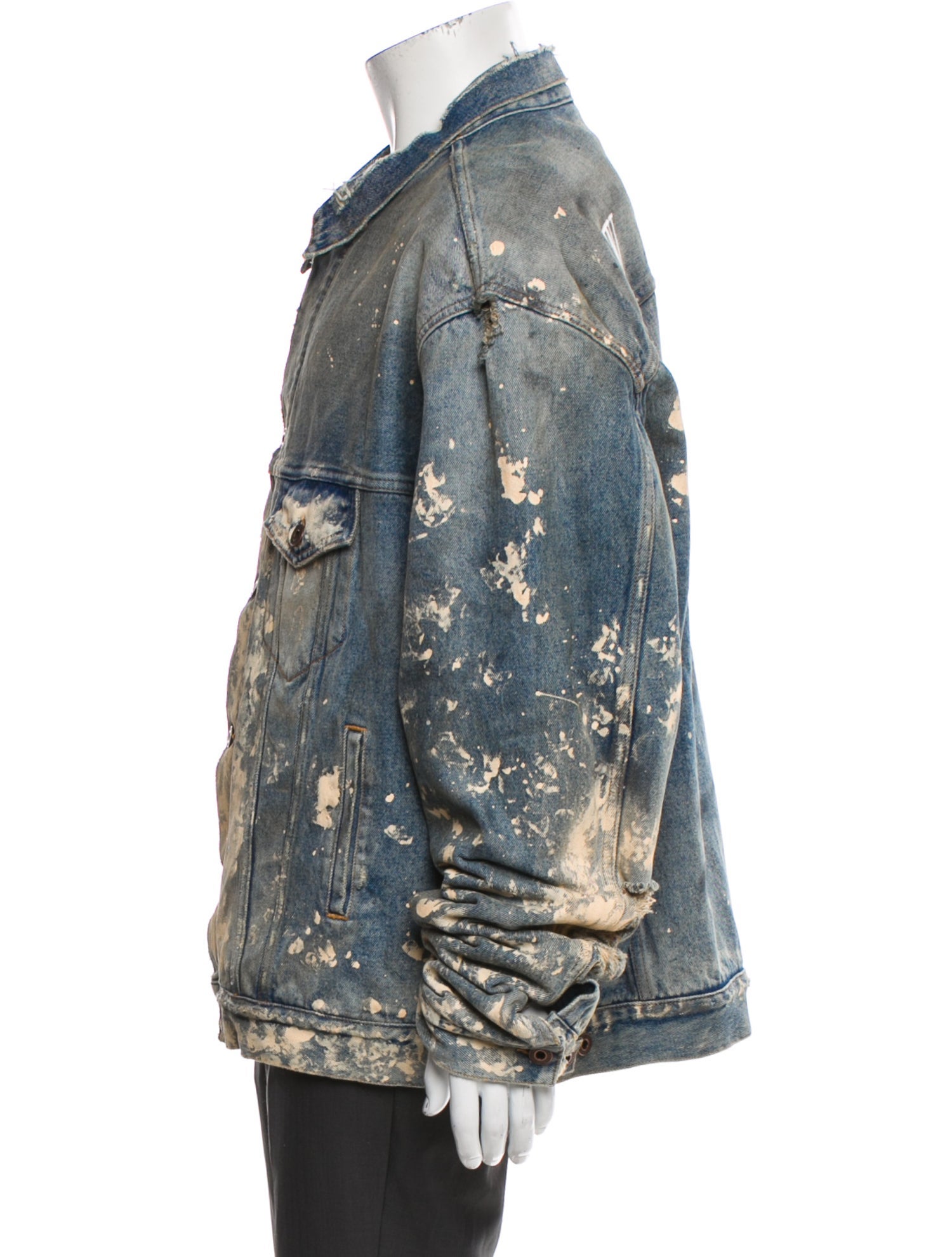 Off-White 2017 Printed Denim Jacket