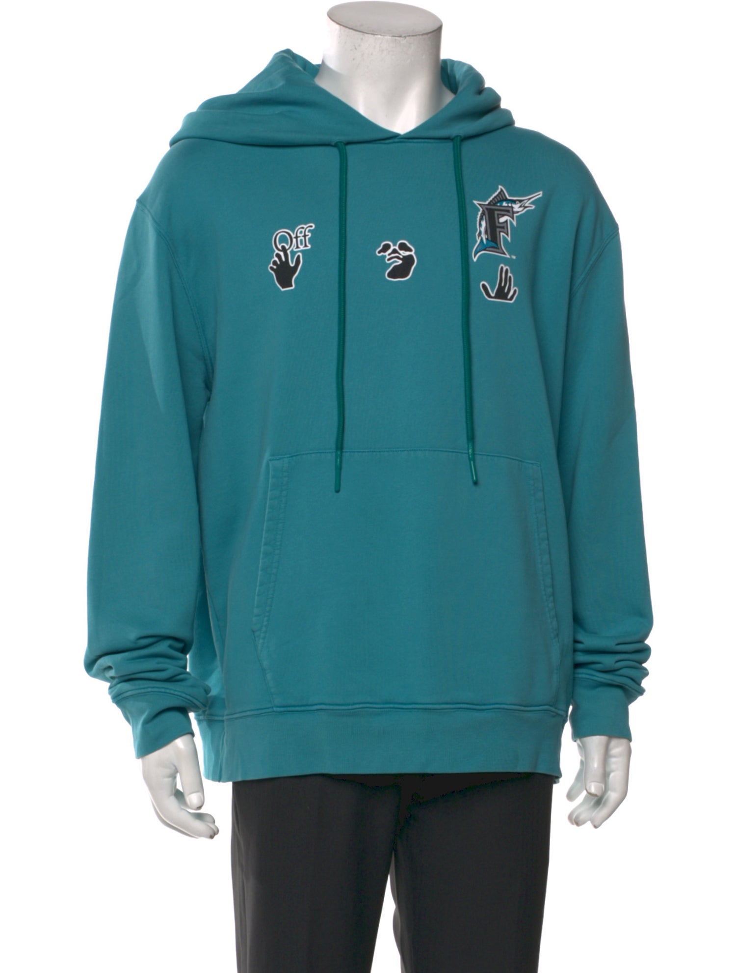 Off-White 2021 Signature Logo Hoodie