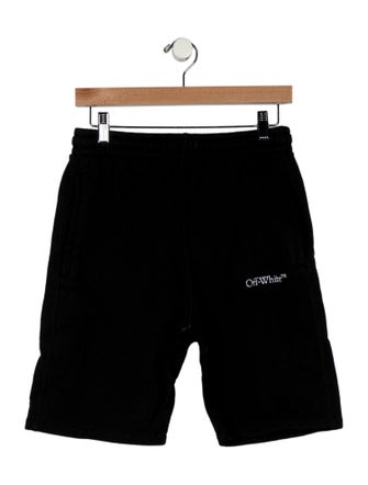 Off-White Kids' Bookish Bit Logo Sweatshorts