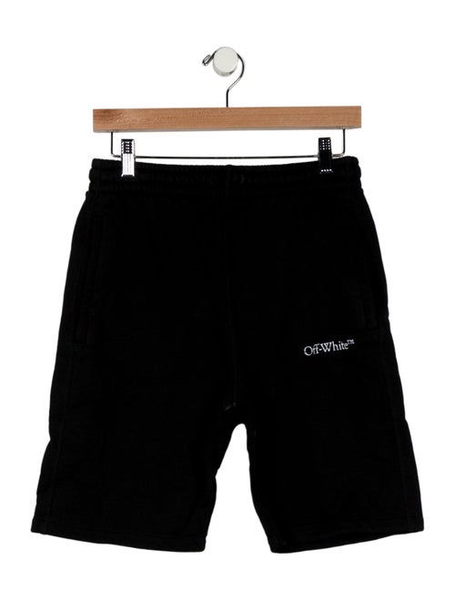 Off-White Kids' Bookish Bit Logo Sweatshorts