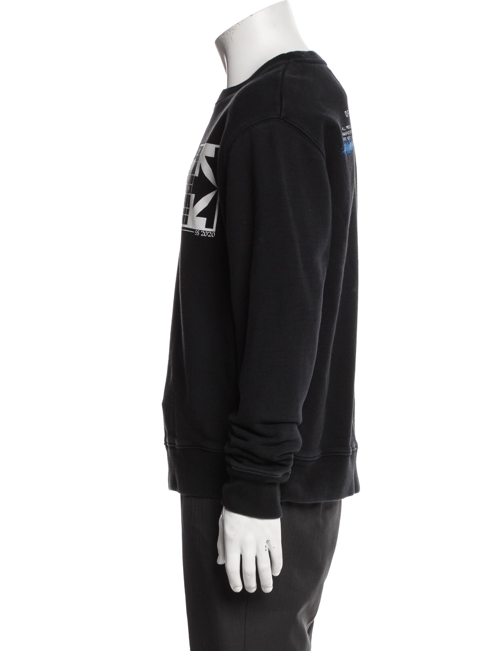 Off-White 2020 Signature Logo Pullover
