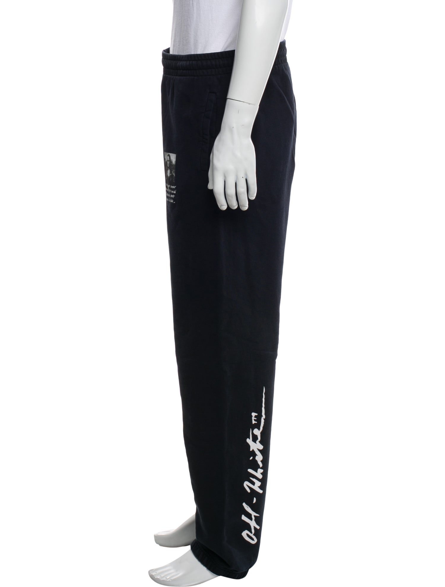 Off-White 2019 Graphic Print Lounge Bottoms