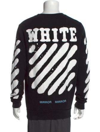 Off-White Diagonals Graphic Print Sweatshirt