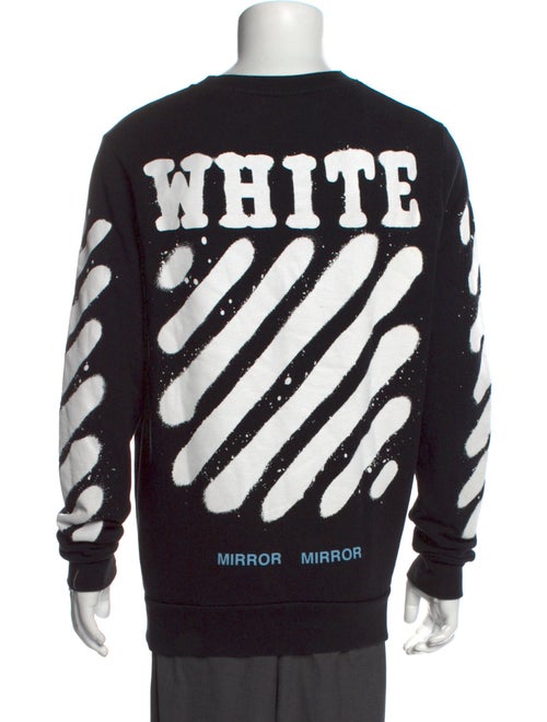 Off-White Diagonals Graphic Print Sweatshirt