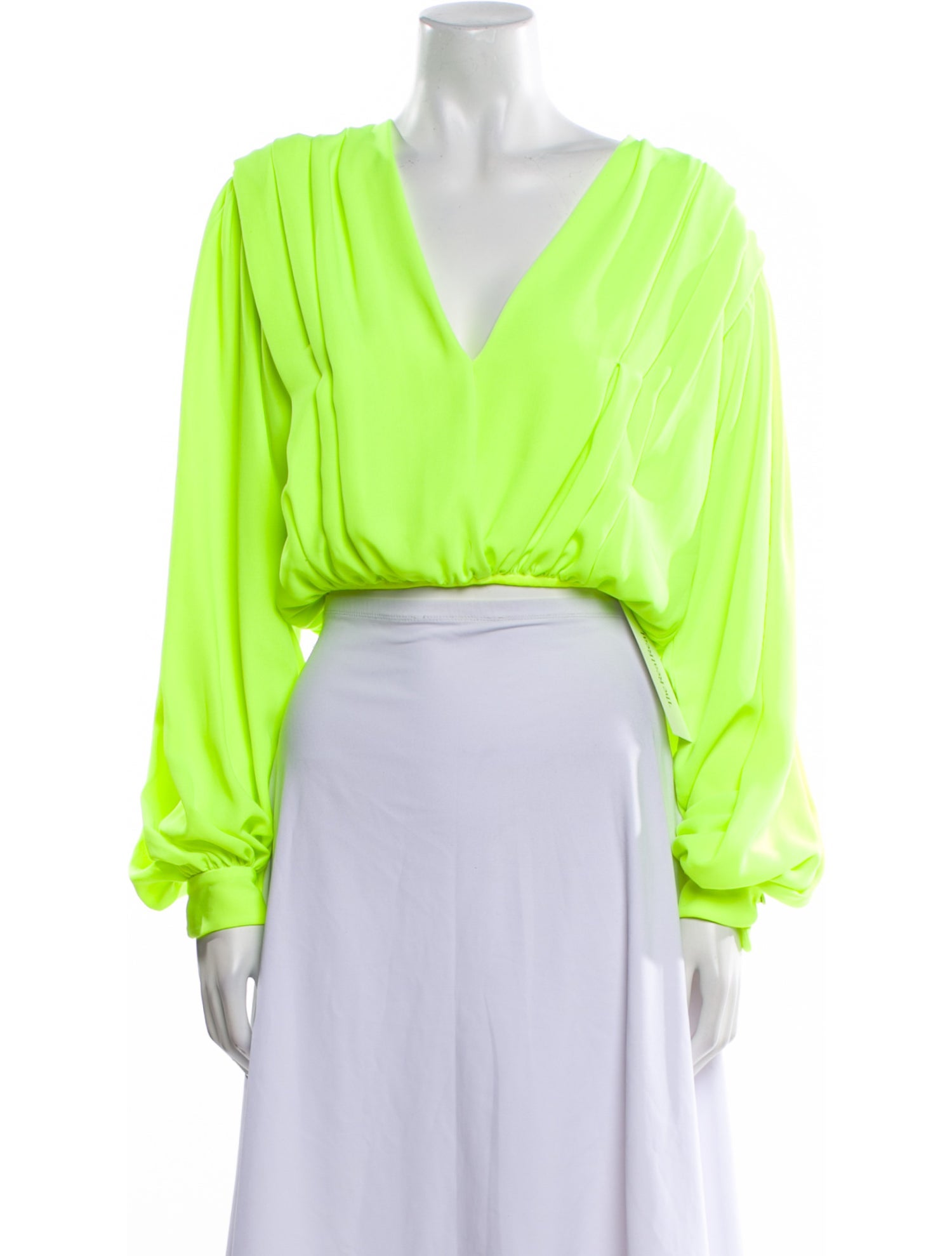 Off-White 2019 V-Neck Crop Top