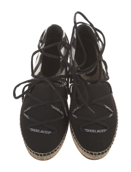 Off-White Diagonals Canvas Espadrilles