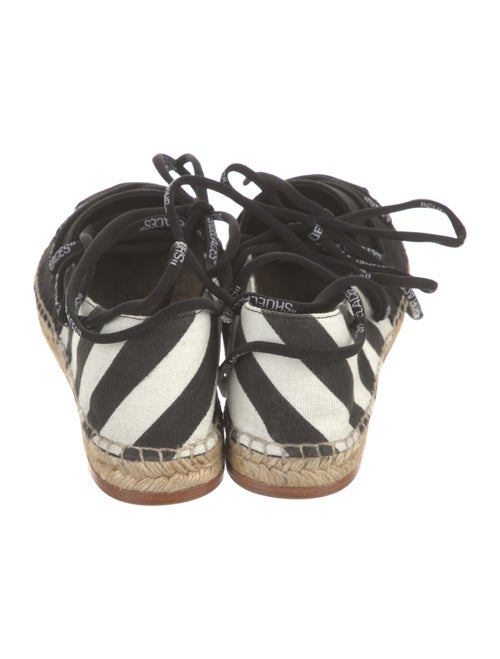 Off-White Diagonals Canvas Espadrilles