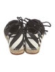 Off-White Diagonals Canvas Espadrilles