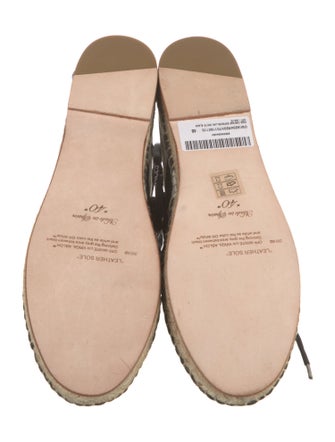 Off-White Diagonals Canvas Espadrilles