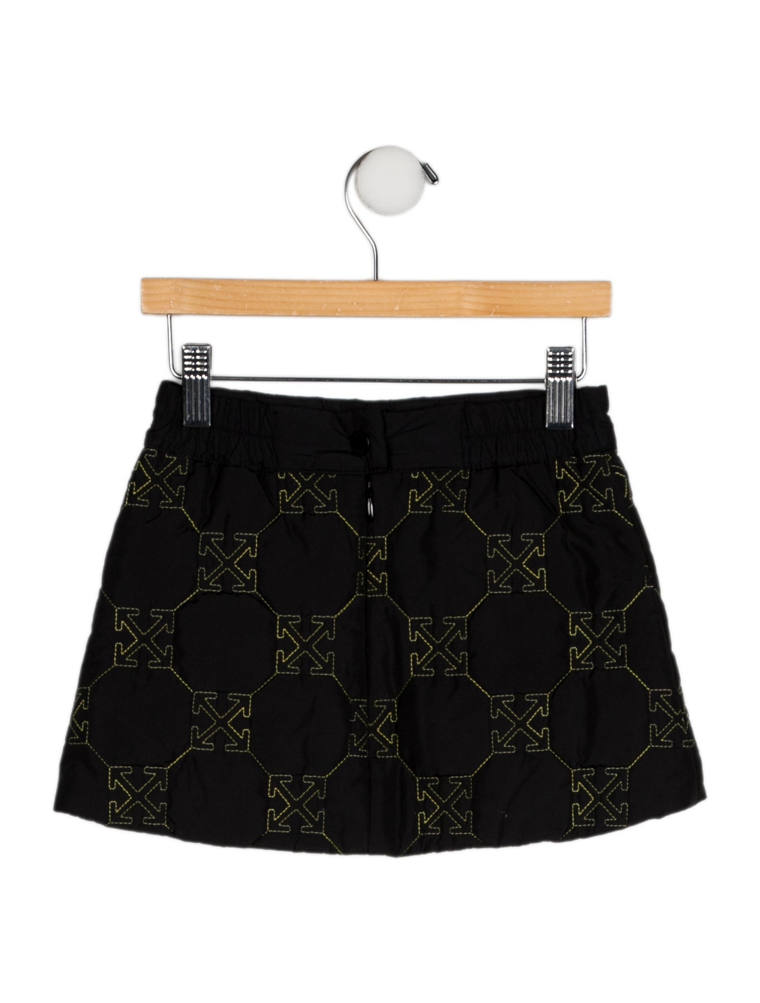 Off-White Quilted Arrows Skirt
