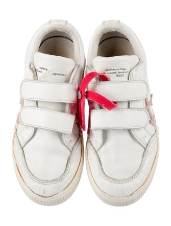 Off-White Kids' Vulcanized Sole Velcro Sneakers